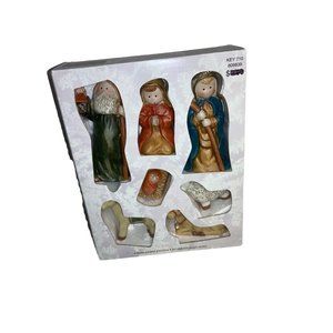 7 Piece Child’s Looking Nativity Figurines - Porcelain with Box